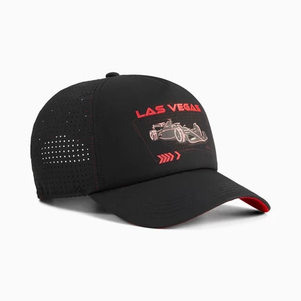 Унисекс кепка-тракер Puma Formula 1 Las Vegas, чёрная