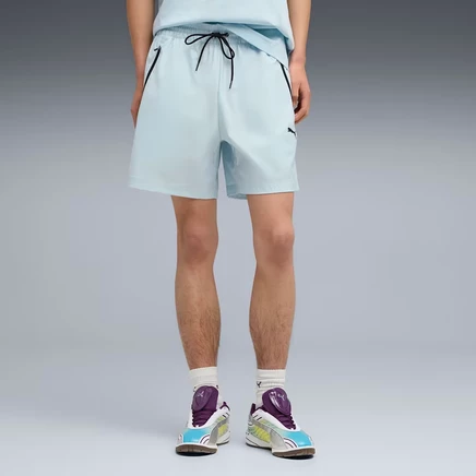 Мужские шорты 15 см Puma PUMATECH, бирюзовые