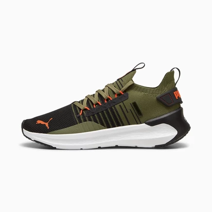 Мужские кроссовки Puma Softride Fuzion, оливково‑черные