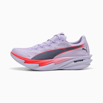 Кроссовки Puma Deviate NITRO Elite 4, лаванда/ультра-красные
