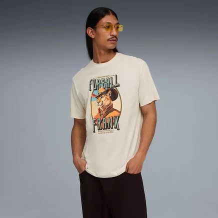 Мужская футболка Puma House of Graphics, альпийский снег