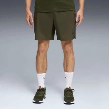 Мужские шорты 18 см Puma TRAIN ALL DAY Train All Day Essentials, тёмно-оливковые