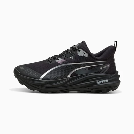 Мужские водонепроницаемые кроссовки Puma Nitro Voyage 4, чёрно‑серебристые