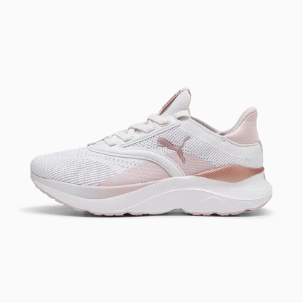 Женские кроссовки Puma Essentials Softride Mayve, серо-лавандовые/розовое золото
