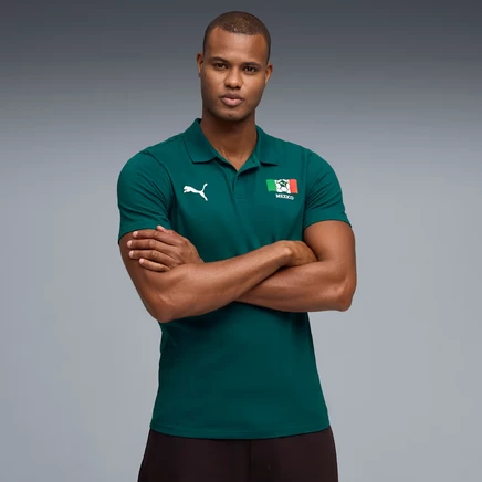Мужское поло Puma Fanpack Country Pride, зеленое с белым
