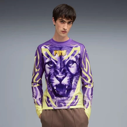 Мужской лонгслив Puma Dark Amethyst AOP, темно-аметистовый