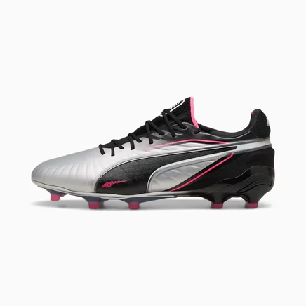 Мужские бутсы Puma King KING ULTIMATE, серебристо-черные