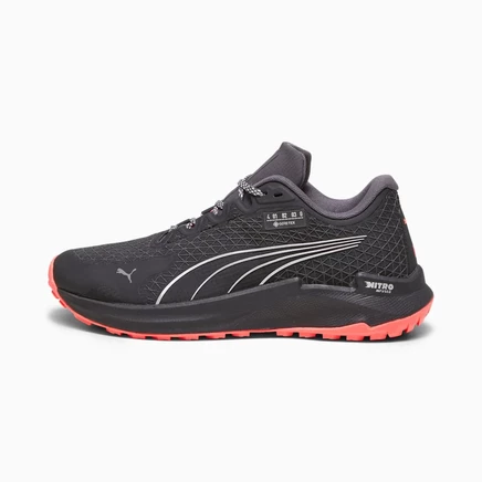 Женские трейловые кроссовки PUMA NITRO Fast-Trac GTX, черно-фиолетовые