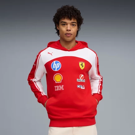 Мужское худи Puma Scuderia Ferrari, красное