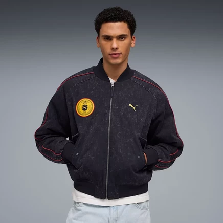 Мужской бомбер Puma T7 NYC, темно-синий