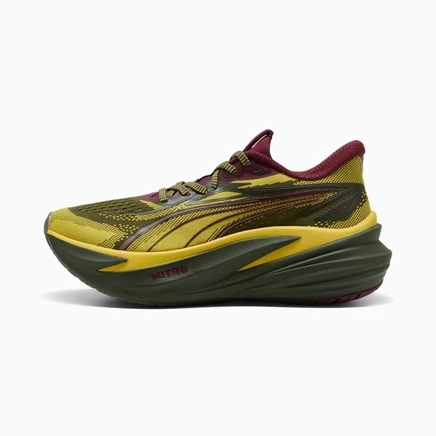 Женские беговые кроссовки Puma MagMax NITRO 2, салатово-оливковые