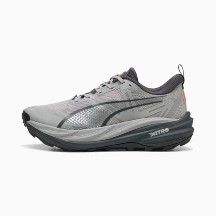 Мужские трейловые кроссовки Puma NITRO 4, серо-красные