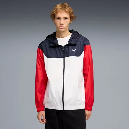 Мужская ветровка Puma PUMA Essentials, темно-синяя/красная