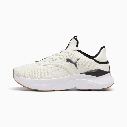 Женские кроссовки Puma SOFTRIDE Mayve, бело-черно-зеленые
