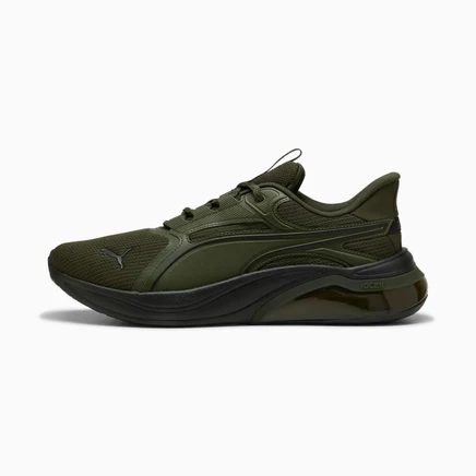 dark olive-puma black