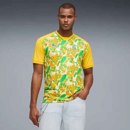 Мужская футбольная футболка Puma Neymar Jr Brazil Passion, многоцветная