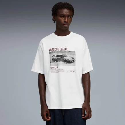 Мужская футболка Puma Porsche Legacy, белая