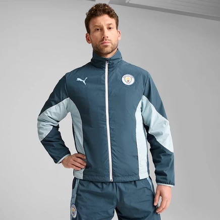 Мужская ветровка Puma x KIDSUPER двусторонняя, серо-голубая