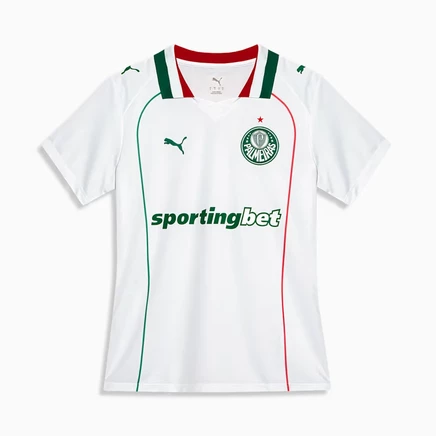 Женская футбольная футболка Puma SE Palmeiras, белая
