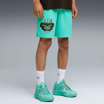 Мужские баскетбольные шорты Puma Melo World 7″, бирюзовые