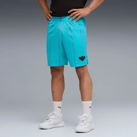 Мужские баскетбольные шорты Puma MELO Alwayz On 7″, бирюзовые