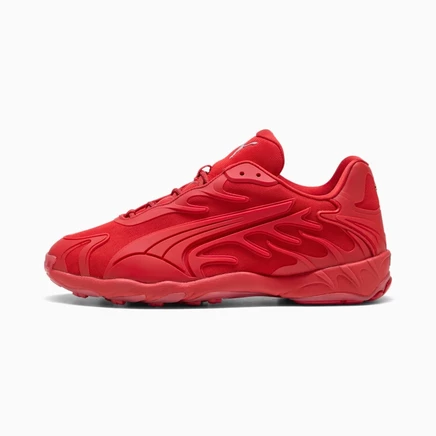 Кроссовки Puma Inhale Tech Street X, красно-серебристые