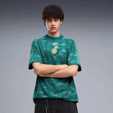 Мужская джерси Puma x GHANA x SALEHE BEMBURY KING, изумрудная