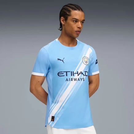 Мужская футболка Puma Manchester City 25/26 Home, голубая