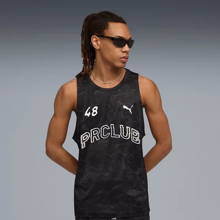 Мужская майка для бега Puma Graphics Run Club, черная