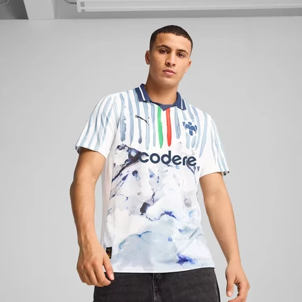 Мужская майка Puma Monterrey, бело-темно-синяя