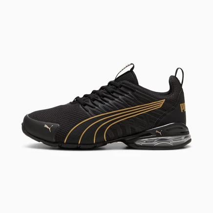 Женские кроссовки Puma Voltaic Evo, черно-золотистые