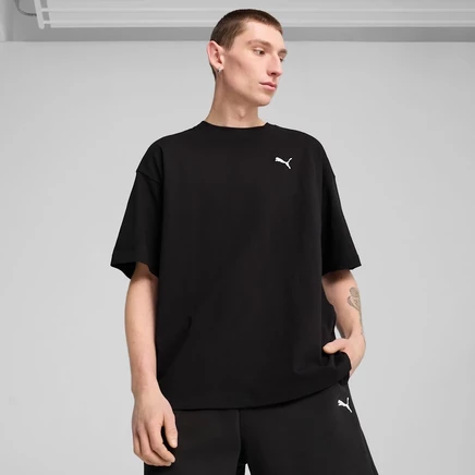 Мужская футболка оверсайз Puma Wardrobe Essentials, черная