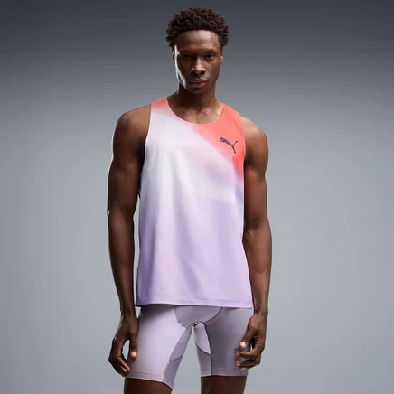 Мужская беговая майка Puma Lightspeed, темно-синяя