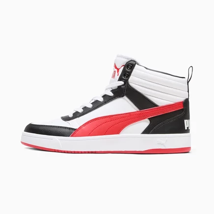 Мужские кроссовки Puma Dribble mid, бело-красно-черные