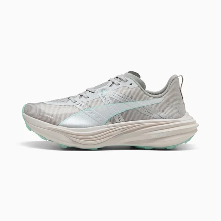 Женские трейловые кроссовки PUMA Deviate Elite NITRO, серо-мятные