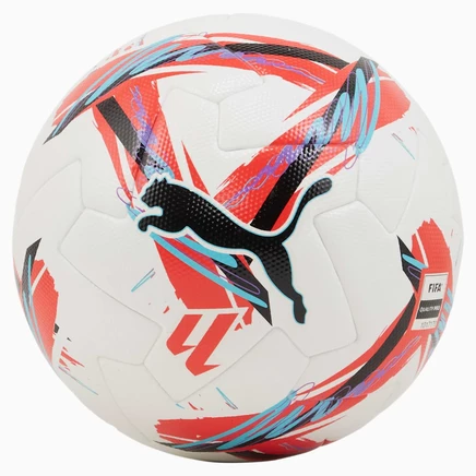 Футбольный мяч Puma Orbita LaLiga, белый с принтом