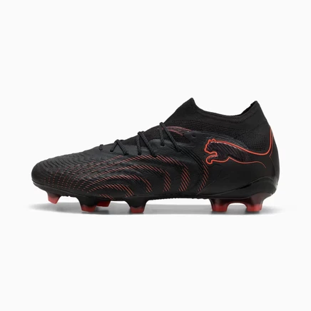 Мужские бутсы Puma Future 9 Ultimate, черно-красно-серые