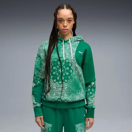 Женское худи Puma Shooting Stars, зеленое