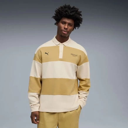 Мужское поло Puma Porsche Legacy, кофейно-молочное