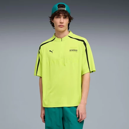 Мужская футболка Puma x Aston Martin Aramco F1 Team, лаймовая