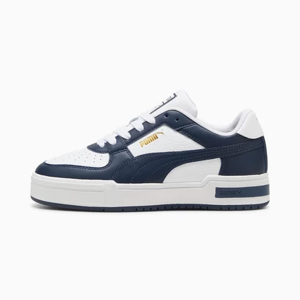 Кроссовки Puma CA Pro Classic, бело-синие с золотистым