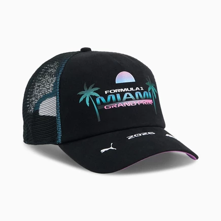 Унисекс кепка-тракер Puma F1® Miami, черная