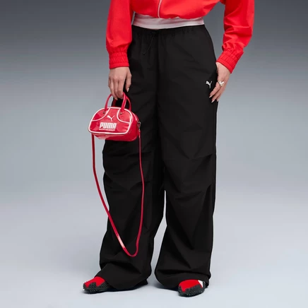 Женские парашютные брюки Puma Wardrobe Essentials, черные