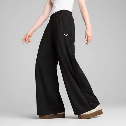 Женские брюки низкой посадки Puma Wardrobe Essentials, черные
