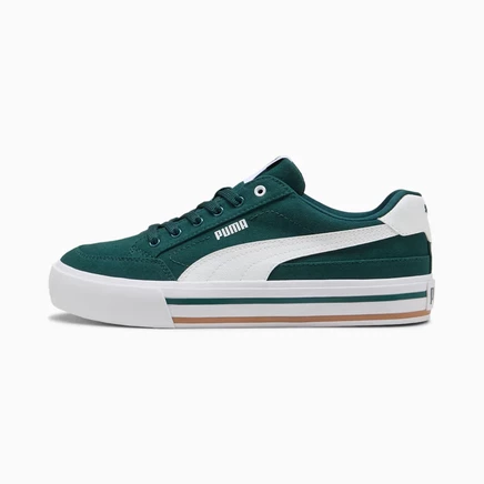 Мужские кроссовки Puma Court Classic, зеленые с белым