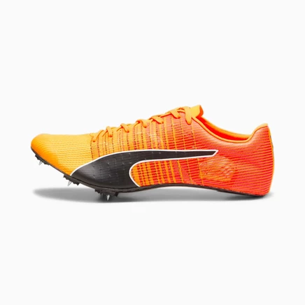 Шиповки для спринта Puma evoSPEED Faster+4, черно-желтые
