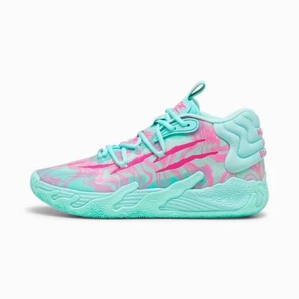 Мужские баскетбольные кроссовки Puma MELO MB.03 Miami, electric peppermint