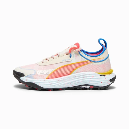 Женские трейловые кроссовки Puma Voyage 3, бело-сине-желтые