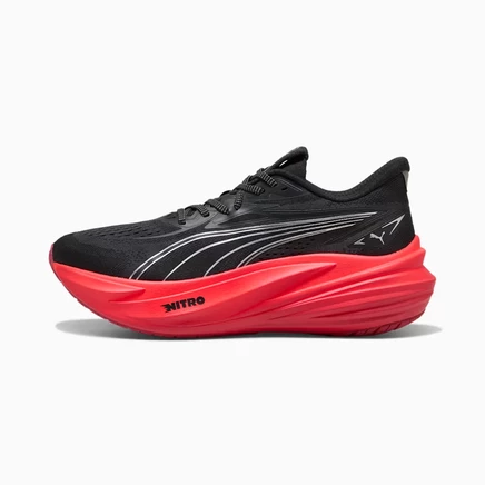 puma black-ultra red