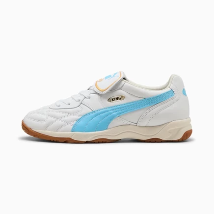 Кроссовки Puma King King Indoor, белый/ярко-синий